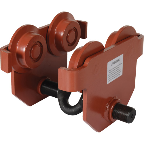 Low Profile Manual Trolley, 4000 lbs. (2 tons) Cam Industrial