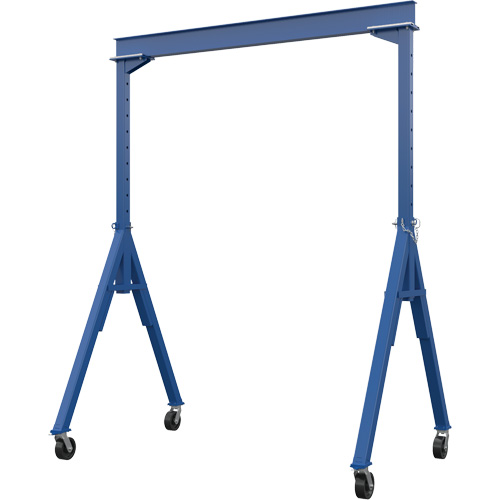 Adjustable Height Gantry Crane, 10' L, 2000 lbs. (1 tons) Capacity Cam Industrial