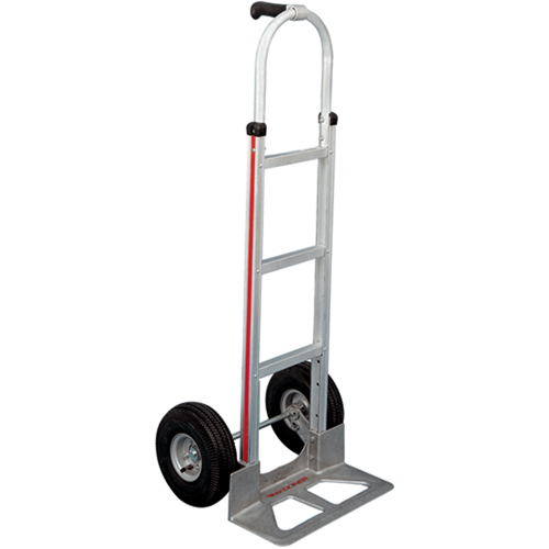 Knocked Down Hand Truck, Single Grip Handle, Aluminum, 52" Height, 500 lbs. Capacity Cam Industrial