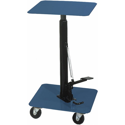 Hydraulic Work Table, 16" L x 16" W, Steel, 200 lbs. Capacity Cam Industrial