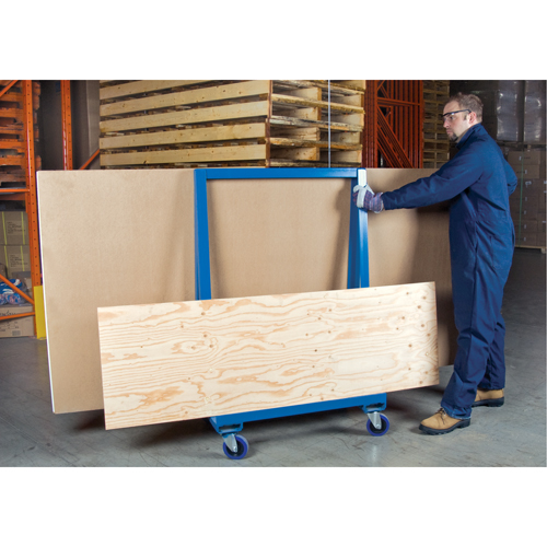 A-Frame Sheet/Panel Truck, 36" x 24" x 55", 1200 lbs. Capacity Cam Industrial
