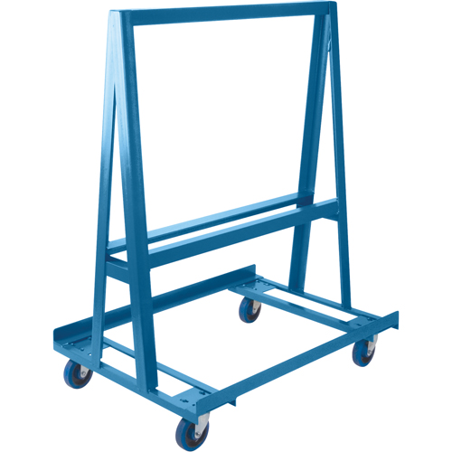 A-Frame Sheet/Panel Truck, 42" x 30" x 55", 1200 lbs. Capacity Cam Industrial