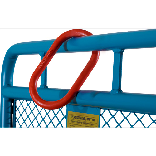 High Work Maintenance Platform, 36" W x 36" D x 72" H, 1000 lbs. Capacity, Steel Cam Industrial