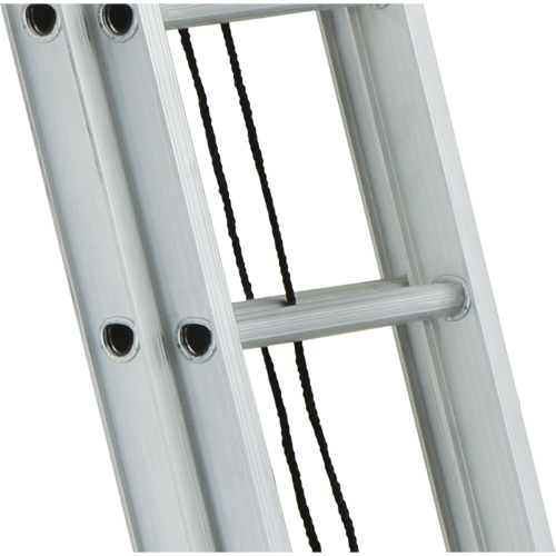 Industrial Heavy-Duty Straight Ladders, 8', Aluminum, 300 lbs., CSA Grade 1A Cam Industrial