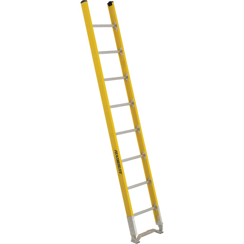 Single Section Straight Ladder - 6100 Series, 8', Fibreglass, 375 lbs., CSA Grade 1AA Cam Industrial