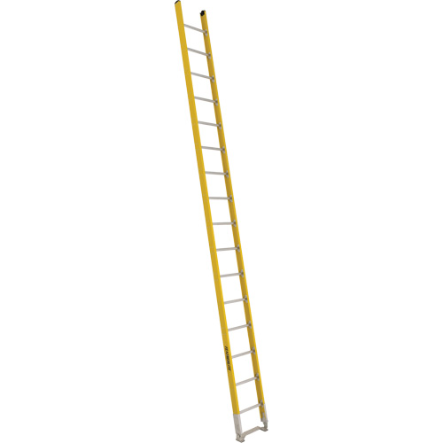 Single Section Straight Ladder - 6100 Series, 16', Fibreglass, 375 lbs., CSA Grade 1AA Cam Industrial