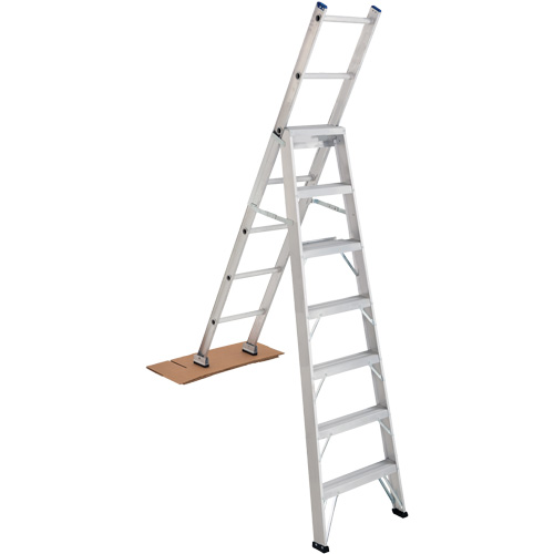2700 Series Industrial Duty Multi-Way Ladders, 7', Aluminum, 250 lbs. Cap., ANSI 1, CSA 1 Cam Industrial