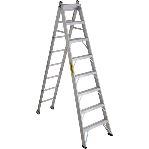 2700 Series Industrial Duty Multi-Way Ladders, 8', Aluminum, 250 lbs. Cap., ANSI 1, CSA 1 Cam Industrial