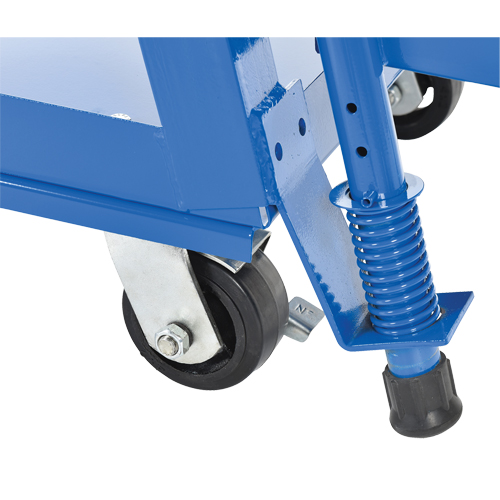 Stock Picking Cart, Steel, 21-7/8" W x 56-1/8" D, 3 Shelves, 1000 lbs. Capacity Cam Industrial