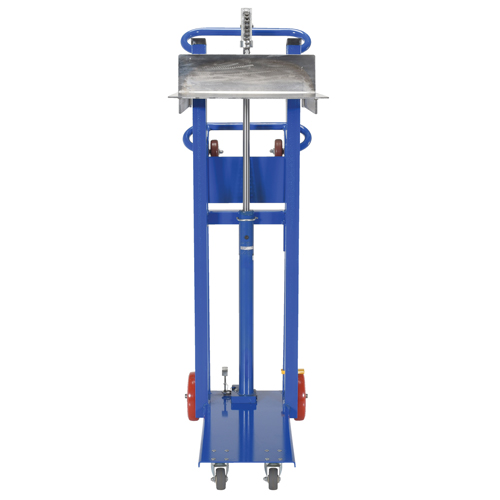 Hydra Lift Platform Stacker, Foot Pump Operated, 750 lbs. Capacity, 52" Max Lift Cam Industrial
