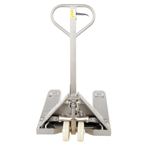 Pallet Truck, Stainless Steel, 48" L x 27" W, 5500 lbs. Capacity Cam Industrial