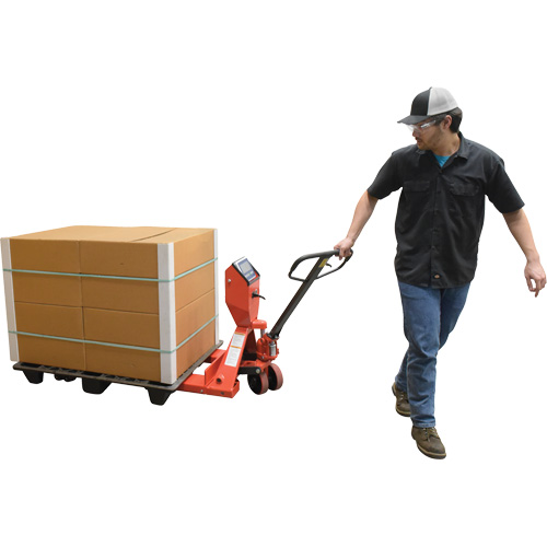 Pallet Truck, 48" L x 27.5" W, 5000 lbs. Cap. Cam Industrial
