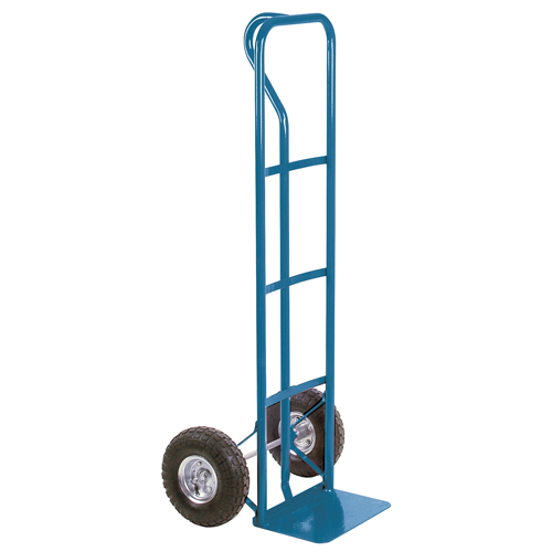 Diable &agrave; roue enti&egrave;rement soud&eacute;, Prise En P, Acier, Hauteur de 51", Capacit&eacute; 600 lb Cam Industrial