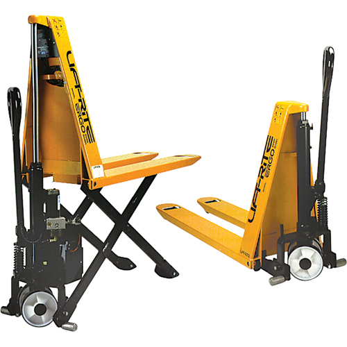 Chariots hydrauliques, 48" lo x 20-1/2" la, Acier, Capacit&eacute; de 3000 lb Cam Industrial