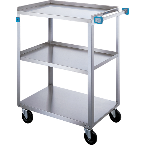 Shelf Cart, 3 Tiers, 18" W x 39" H x 31" D, 500 lbs. Capacity Cam Industrial