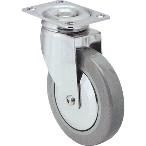 Roulette, Pivotant, 3" (76 mm), Polyur&eacute;thane, 180 lb (82 kg) Cam Industrial