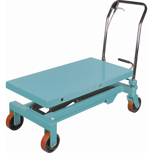 Heavy-Duty Hydraulic Scissor Lift Table, 39-3/8" L x 20-1/8" W, Steel, 1650 lbs. Capacity Cam Industrial