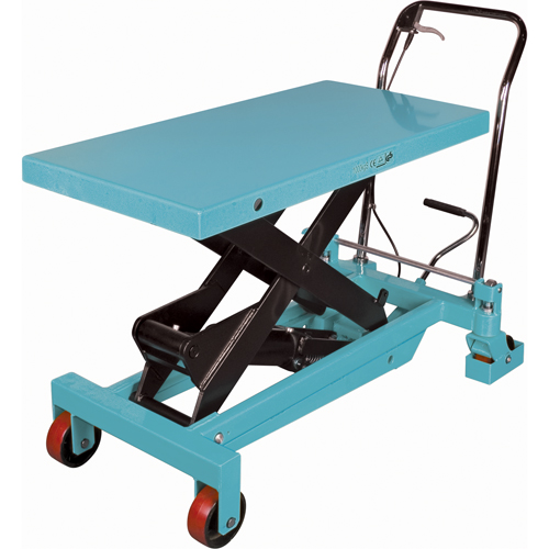 Heavy-Duty Hydraulic Scissor Lift Table, 40" L x 20-1/8" W, Steel, 2200 lbs. Capacity Cam Industrial