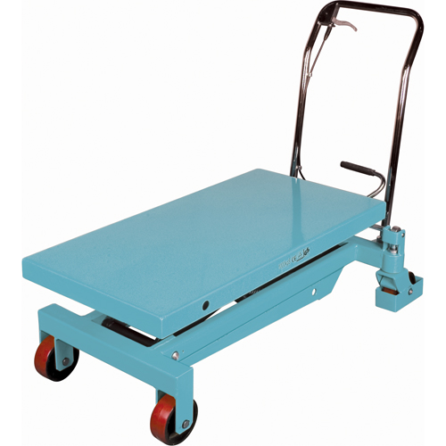 Heavy-Duty Hydraulic Scissor Lift Table, 40" L x 20-1/8" W, Steel, 2200 lbs. Capacity Cam Industrial