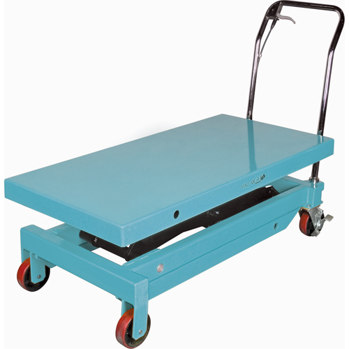 Heavy-Duty Hydraulic Scissor Lift Table, 48" L x 24" W, Steel, 1545 lbs. Capacity Cam Industrial