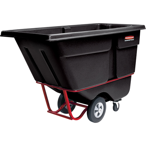 Tilt Truck, Polyethylene, 1 cu. yd., 2100 lbs. Load Capacity Cam Industrial
