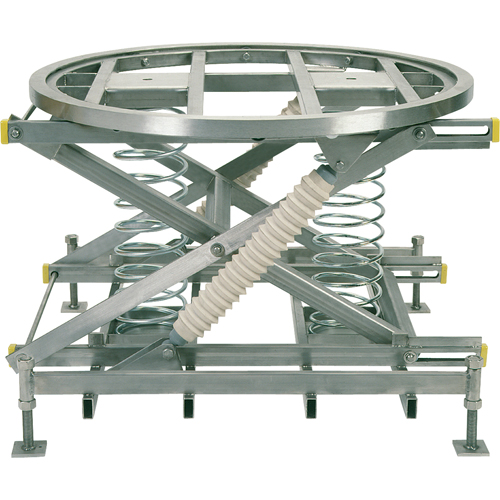Spring-Operated Pallet Lifters - Pallet Pal&reg;, 43-5/8" L x 43-5/8" W, 4500 lbs. Cap. Cam Industrial