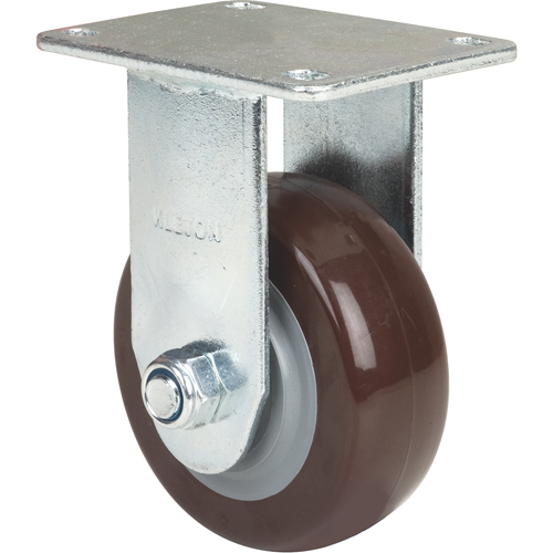 Roulette, Fixe, 4" (101,6 mm), Polyur&eacute;thane, 440 lb (199,58 kg) Cam Industrial