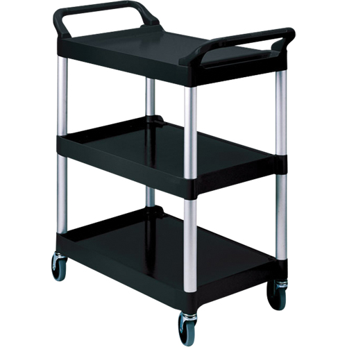 Chariot de service, 3 tiers, 19" x 38" x 34", Capacit&eacute; 200 lb Cam Industrial