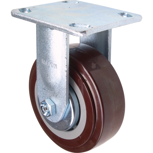 Roulette, Fixe, 5" (127 mm), Polyur&eacute;thane, 650 lb (294 kg) Cam Industrial
