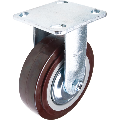 Roulette, Fixe, 6" (152,4 mm), Polyur&eacute;thane, 850 lb (385 kg) Cam Industrial