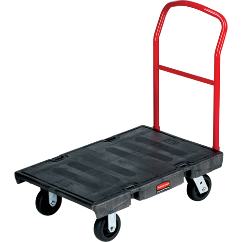 Heavy-Duty Platform Truck, 36" L x 24" W, 2000 lbs. Cap., Polyolefin Wheels Cam Industrial