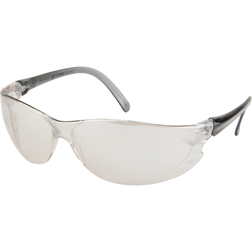 Lunettes de s&eacute;curit&eacute; s&eacute;rie Twister, Lentille Miroir int&eacute;rieur/ext&eacute;rieur, Anti-&eacute;gratignures, ANSI Z87+/R&eacute;pond ou surpasse la norme CSA Z94.3 Cam Industrial