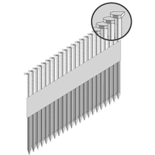 Clous en b&acirc;tonnets 34°, liant de papier Cam Industrial