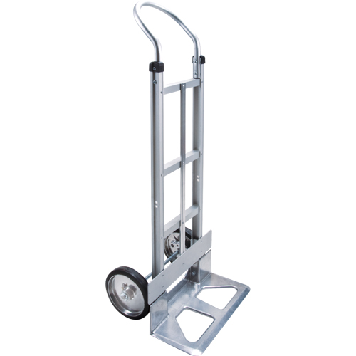 Knocked Down Hand Truck, Continuous Handle, Aluminum, 49-5/8" Height, 500 lbs. Capacity Cam Industrial