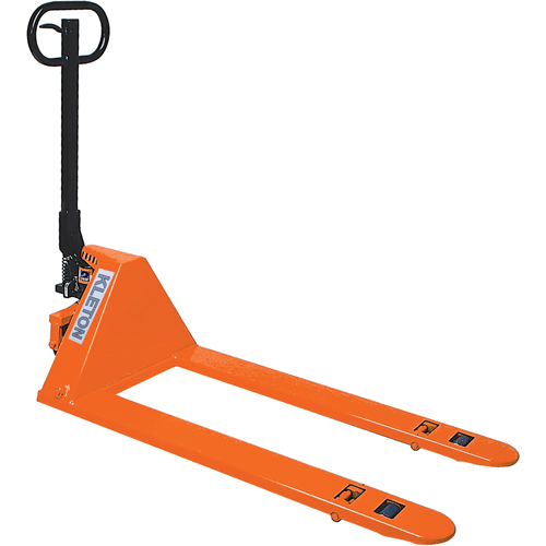 Low Profile Hydraulic Pallet Trucks, 48" L x 27" W, 3300 lbs. Cap. Cam Industrial