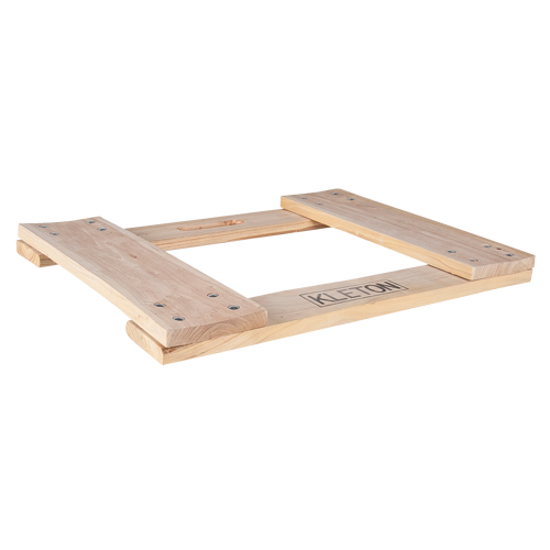 Hardwood Dolly Frame, Not Included Wheels, 900 lbs. Capacity, 18" W x 24" D x 1.5" H Cam Industrial