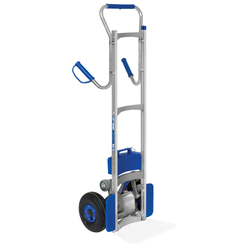 Liftkar&reg; Aluminum Stair Climbing Hand Trucks, Aluminum Frame, 19" W x 64" H, 375 lbs. Capacity Cam Industrial