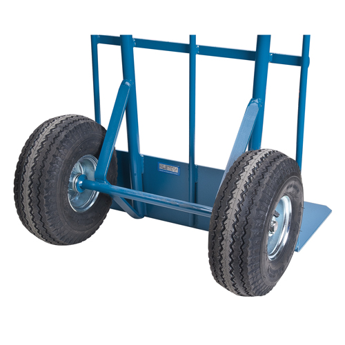 Load Retention Hand Truck, Dual Handle, Steel, 53" Height, 600 lbs. Capacity Cam Industrial