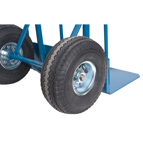 Load Retention Hand Truck, Dual Handle, Steel, 53" Height, 600 lbs. Capacity Cam Industrial