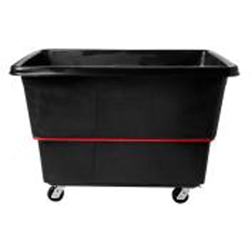 Heavy-Duty Utility Truck, Black Recycled Plastic, 59"/34-5/8" L x 34"/59-1/64" W x 42-1/16"/42-7/8" H, 27 cu. ft. Volume, 1200 lbs. Capacity Cam Industrial