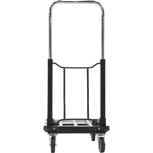 Fold-Up Platform Truck, Stainless Steel, 300 lbs., 28" L x 16" W, 33-1/2" High Cam Industrial