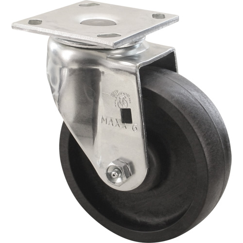 Roulette Emaxx RollX remplie de verre, Pivotant, 4" (101,6 mm), Nylon, 1200 lb (544,3 kg) Cam Industrial