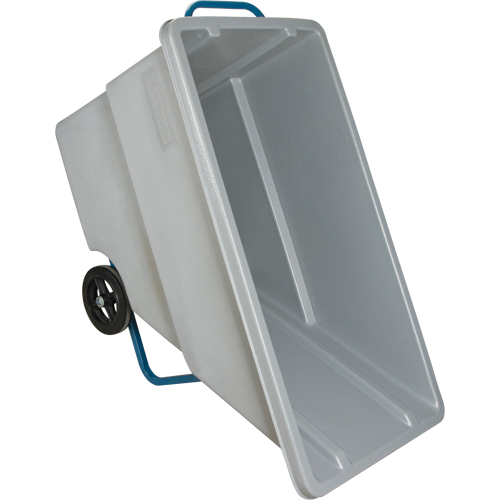 Tilt Truck, Polyethylene, 0.625 cu. yd., 850 lbs. Load Capacity Cam Industrial
