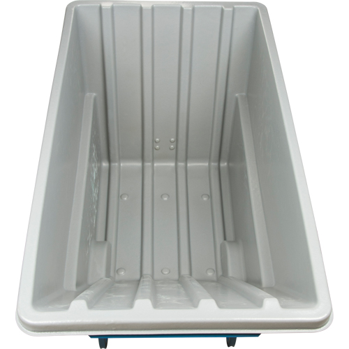 Tilt Truck, Polyethylene, 1.1 cu. yd., 1250 lbs. Load Capacity Cam Industrial