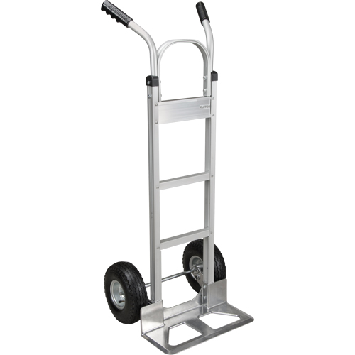 Knocked Down Hand Truck, Dual Handle, Aluminum, 50-5/8" Height, 500 lbs. Capacity Cam Industrial