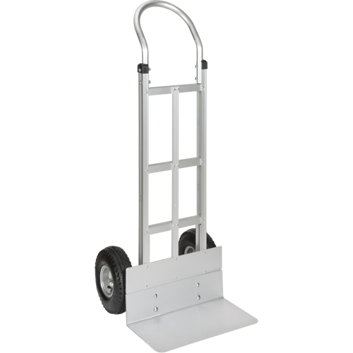 Knocked Down Hand Truck, Continuous Handle, Aluminum, 49-5/8" Height, 500 lbs. Capacity Cam Industrial