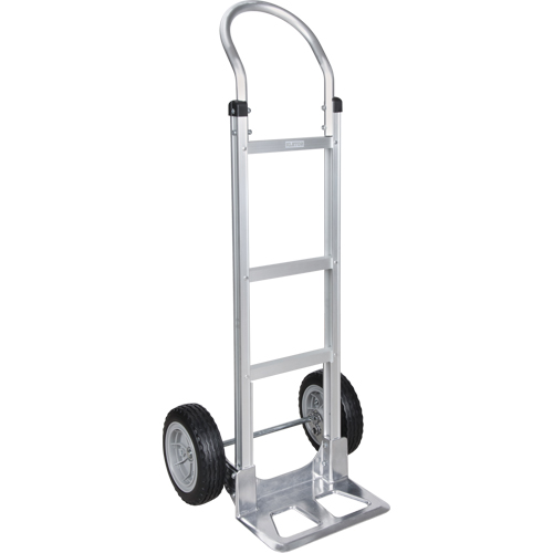 Knocked Down Hand Truck, Continuous Handle, Aluminum, 49-5/8" Height, 500 lbs. Capacity Cam Industrial