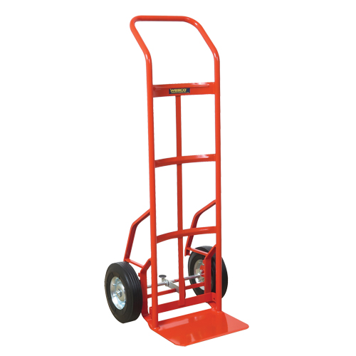 Touch-N-Tilt hand Truck - TNT56-Z, Continuous Handle, Steel, 50" Height, 600 lbs. Capacity Cam Industrial