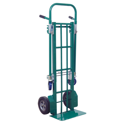 Diable transformable &eacute;conomique Greenline - E-CON, Acier, Capacit&eacute; 800 lb Cam Industrial