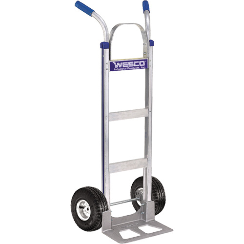 Cobra-Lite Hand Truck - 410-T14-P, Dual Handle, Aluminum, 49" Height, 600 lbs. Capacity Cam Industrial